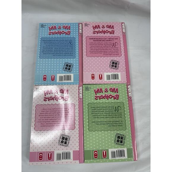 Me & My Brothers Book Volume 1-4 Paperback English Manga Set Tokyopop - Picture 2 of 3